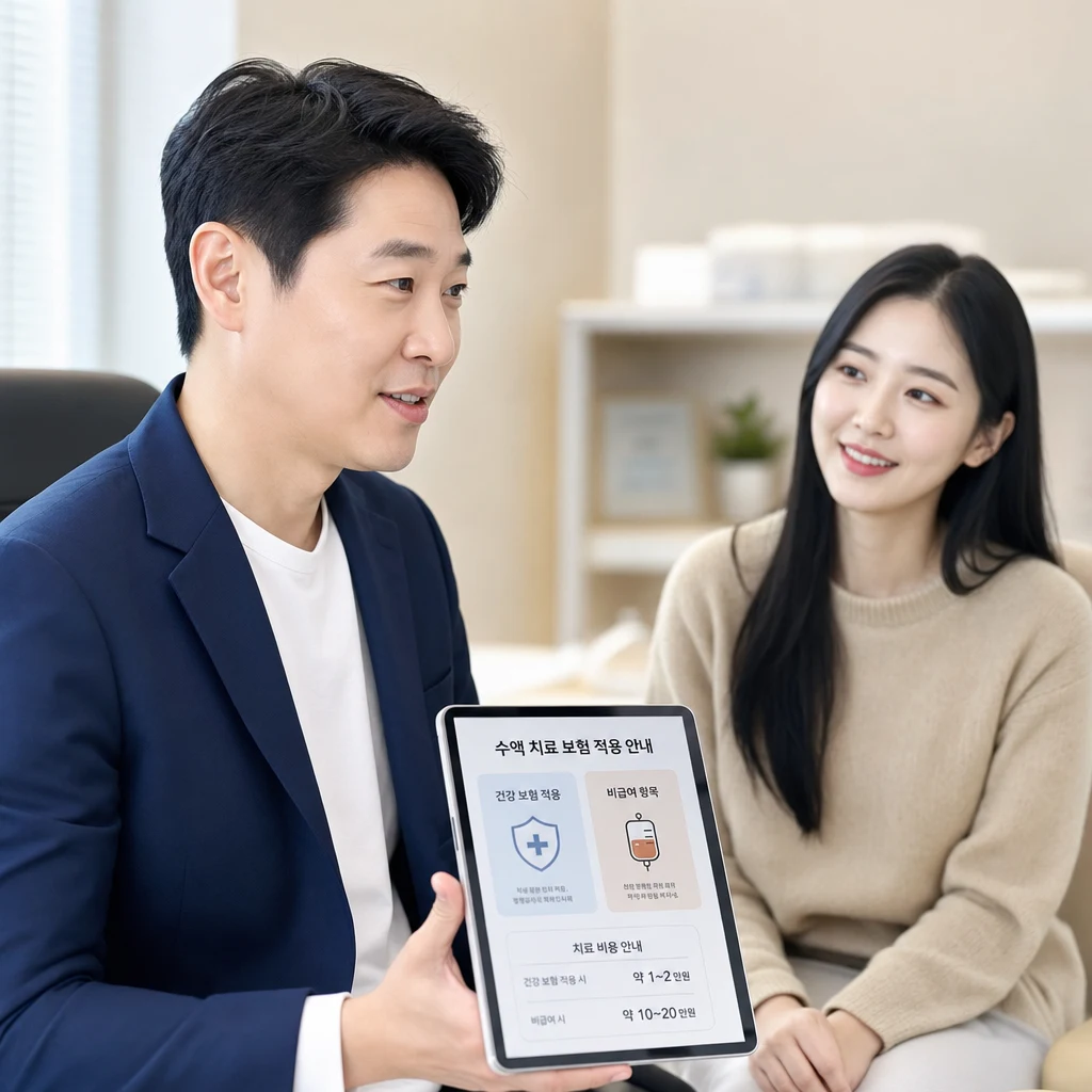 수액 치료는 보험 적용이 되나요?